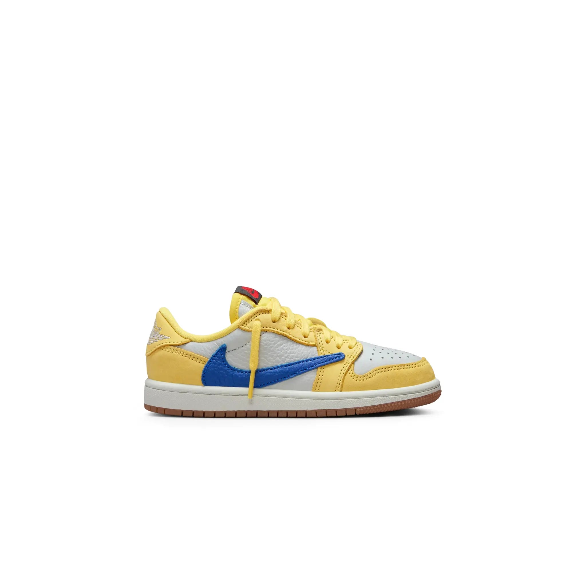 Travis Scott x Air Jordan 1 Retro Low OG Canary (PS) - Limited Edition Sneakers for Men & Women | Streetwear Fashion & Basketball Shoes for Casual Wear & Collectors