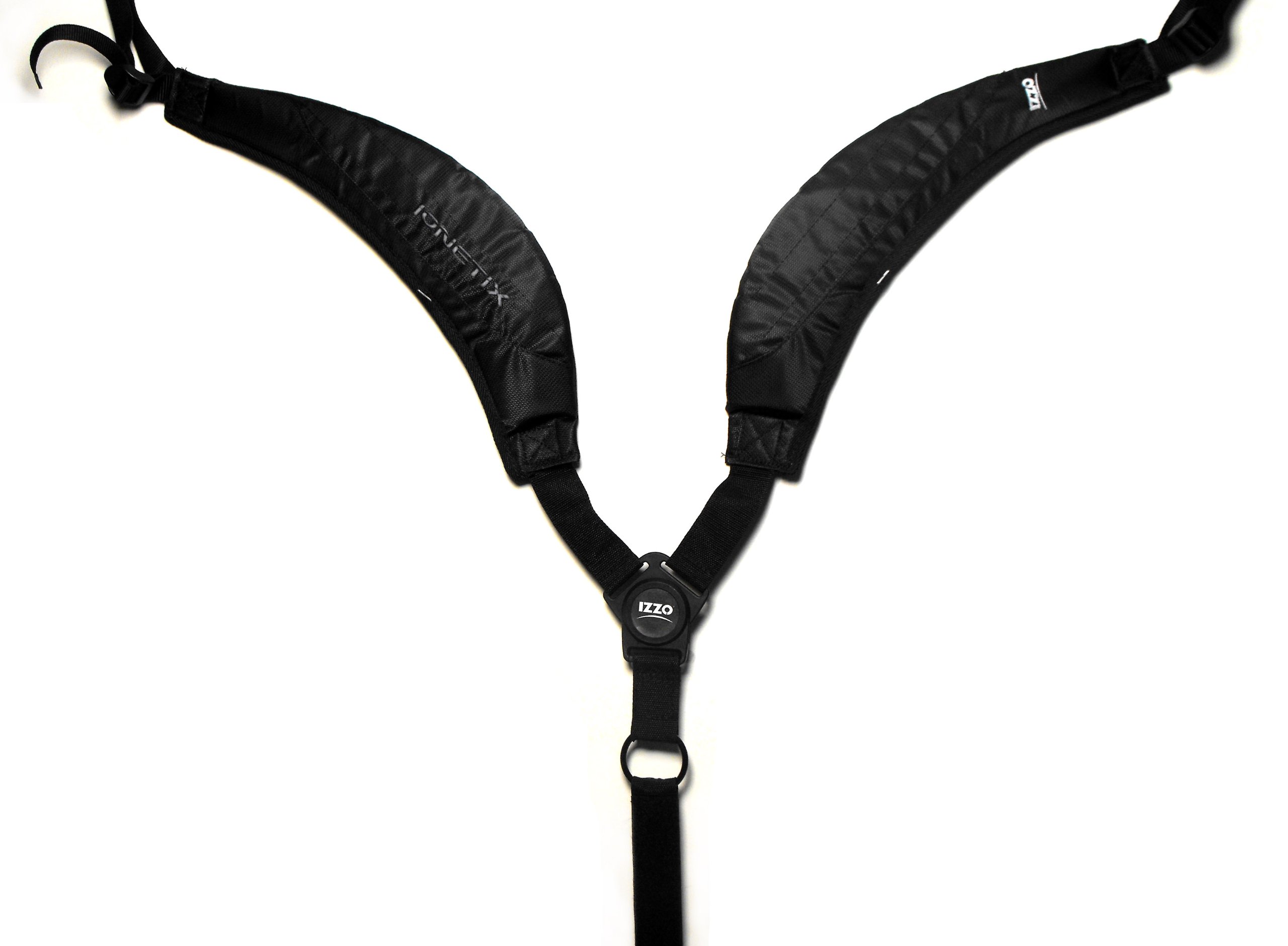 Izzo Golf Dual Comfort Swivel Strap for Carry Bags - Adjustable Padded Shoulder Strap for Golf Stand Bags & Cart Bags | Perfect for Walking Golf Courses & Driving Range Practice