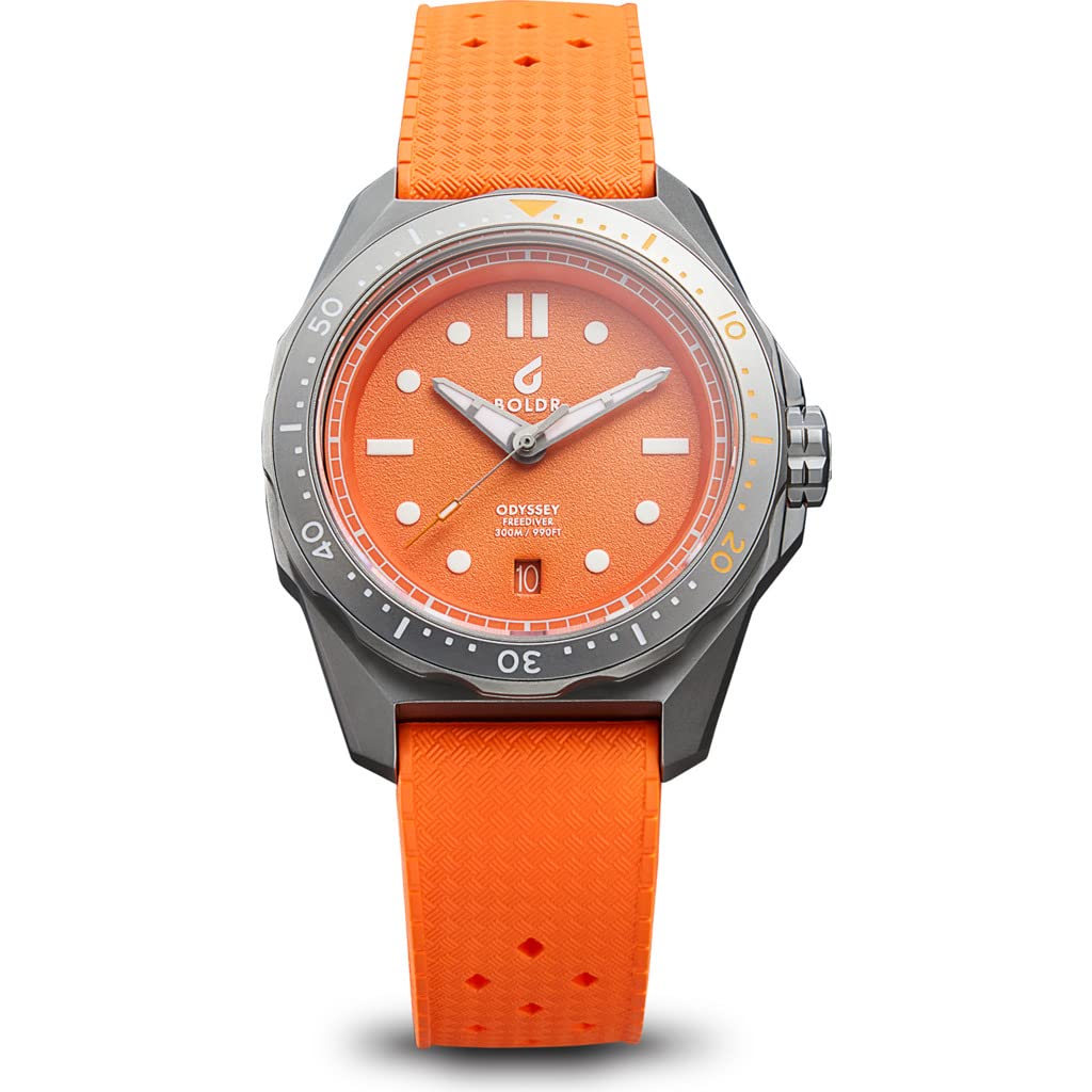 BOLDR Odyssey Freediver Watch - 专业潜水运动手表，适用于深海潜水、游泳及户外探险
