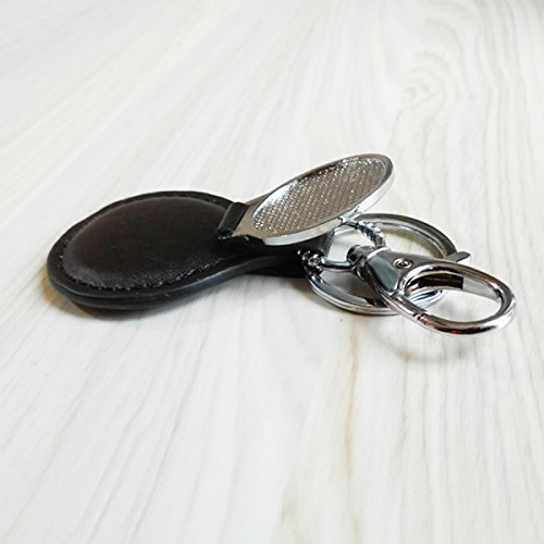DIYthinker Vintage Poker Chip Photo Leather Metal Keychain - Personalized Car Keys Ring for Men & Women - Perfect Gift for Poker Lovers, Casino Enthusiasts & Gamers (Home, Office, Travel Use)