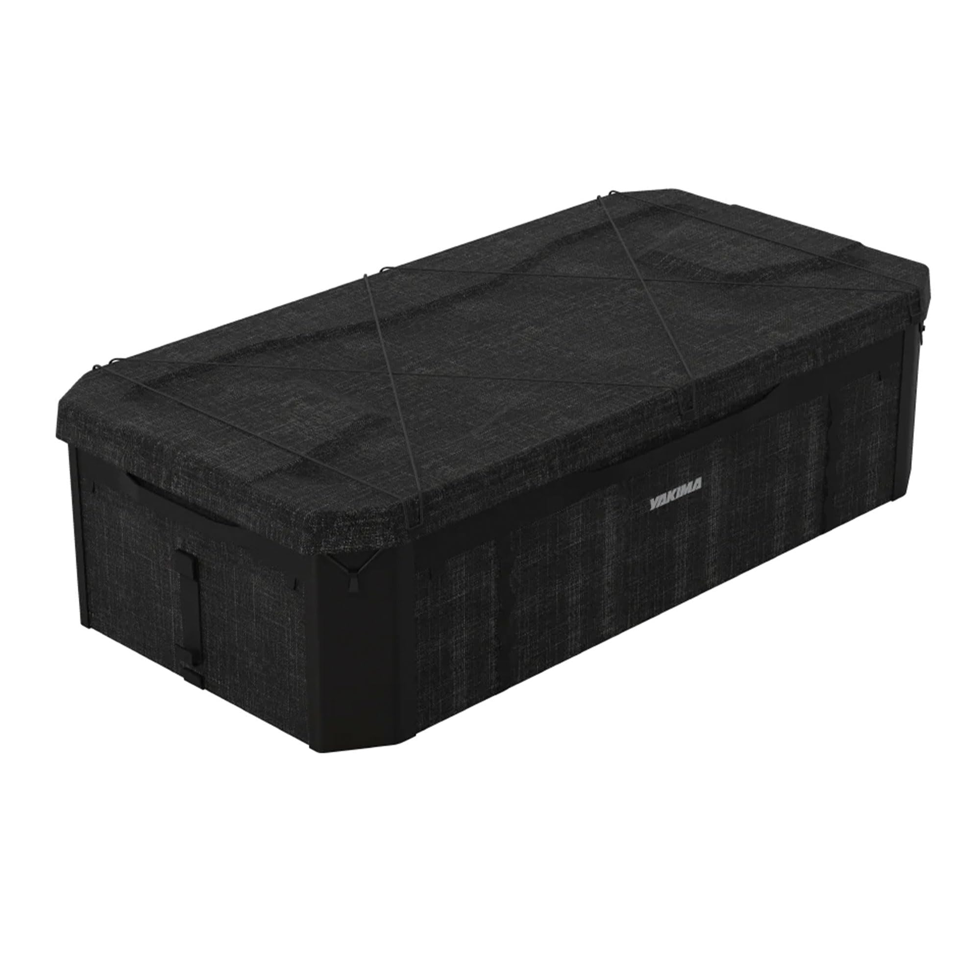 Yakima MOD GearCrate Large/Extra Large Stackable Premium Tote with Thermoformed Lid & Removable Divider - Heavy-Duty Storage Box for Camping, Travel & Outdoor Gear Organization (Black)