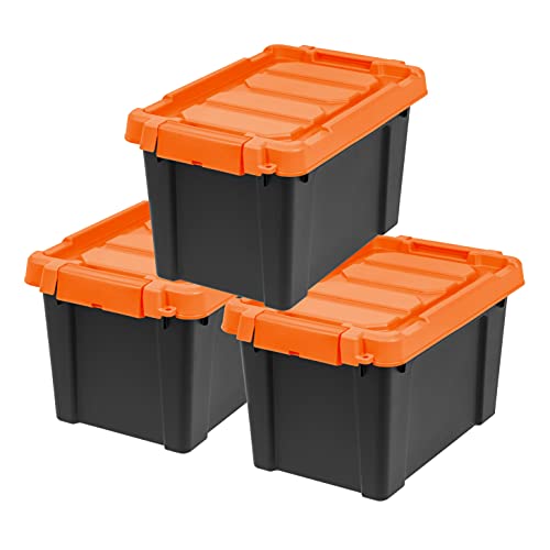 Black/Orange