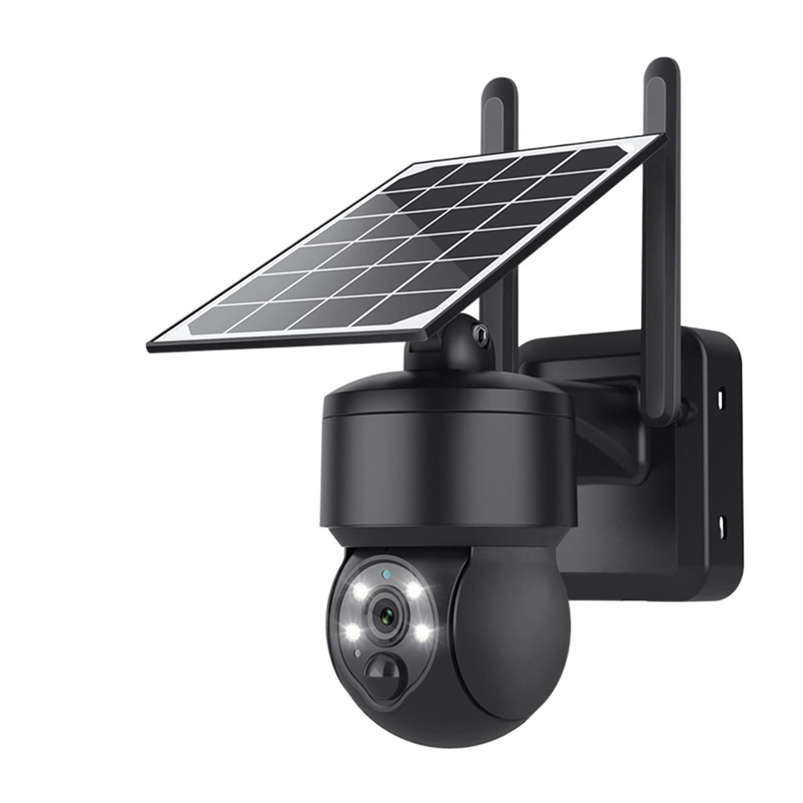 SilteD 5MP Solar Security Camera Outdoor - 4G SIM/WiFi Wireless PTZ IP Camera with 12000mAh Battery, Long Standby for Home Surveillance | Weatherproof Video Monitoring for Yard, Garage & Property Protection