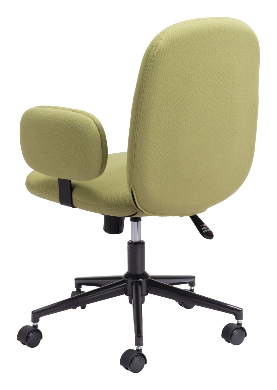 ZUO Modern Lionel Office Fabric Retro Chair - Stylish Mid-Century Design for Home Office & Workspace