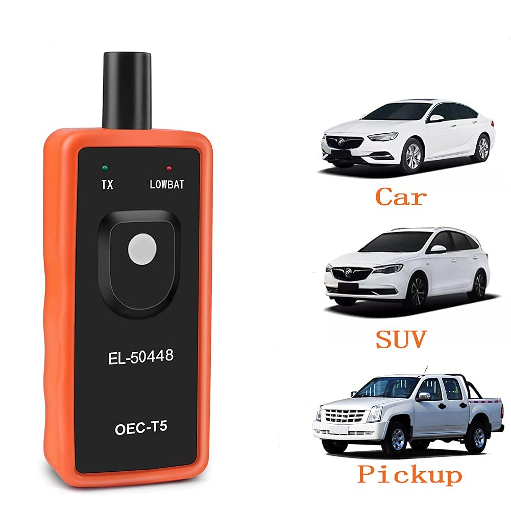 GM TPMS Relearn Tool 2006-2023 - Auto Tire Pressure Monitor Sensor Activation Reset Tool for GM Vehicles | Easy DIY Tire Sensor Programming for Chevy, Cadillac, GMC | Perfect for Home Mechanics & Auto Shops