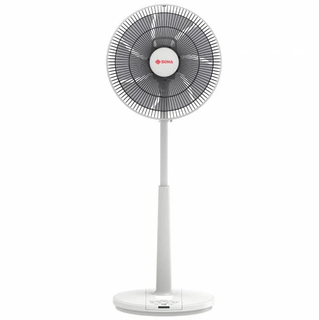 SFS9022DC 14 Inch DC Slide Fan - High Speed Cooling Fan with Adjustable Tilt, Quiet Operation for Home, Office, Workshop & Industrial Use