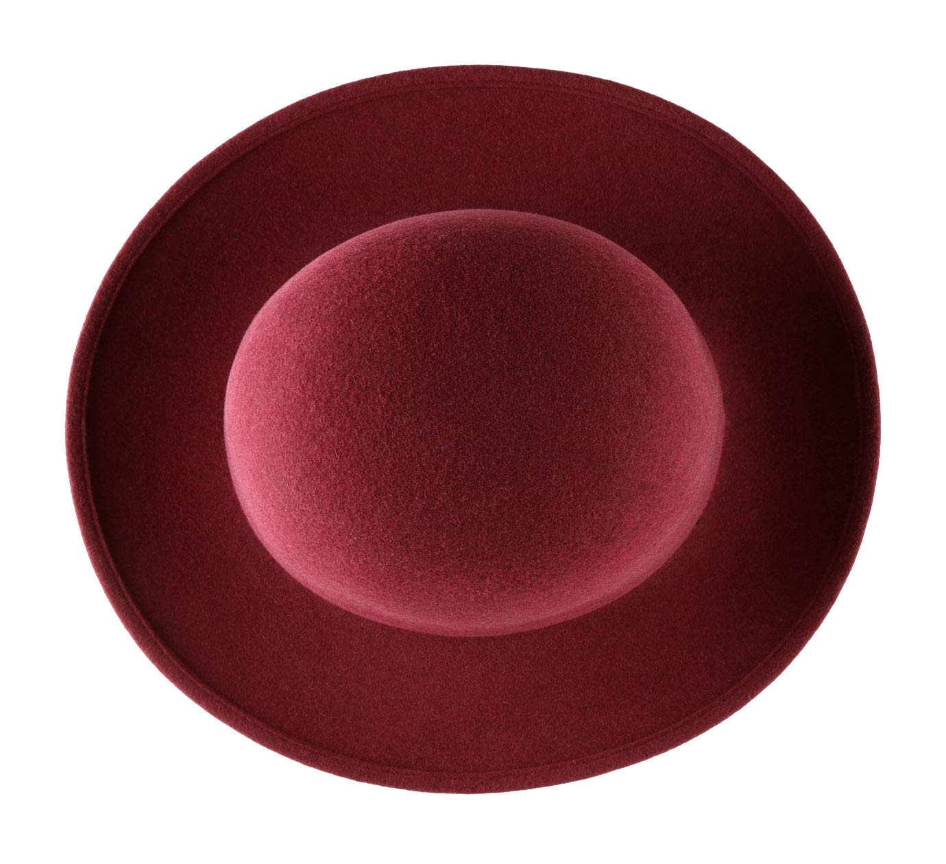 Nude Poet Wool Felt Bowler Hat - Packable, Water Repellent, Wide Brim Fedora for Men & Women - Perfect for Outdoor Events, Travel, and Fashion Accessories