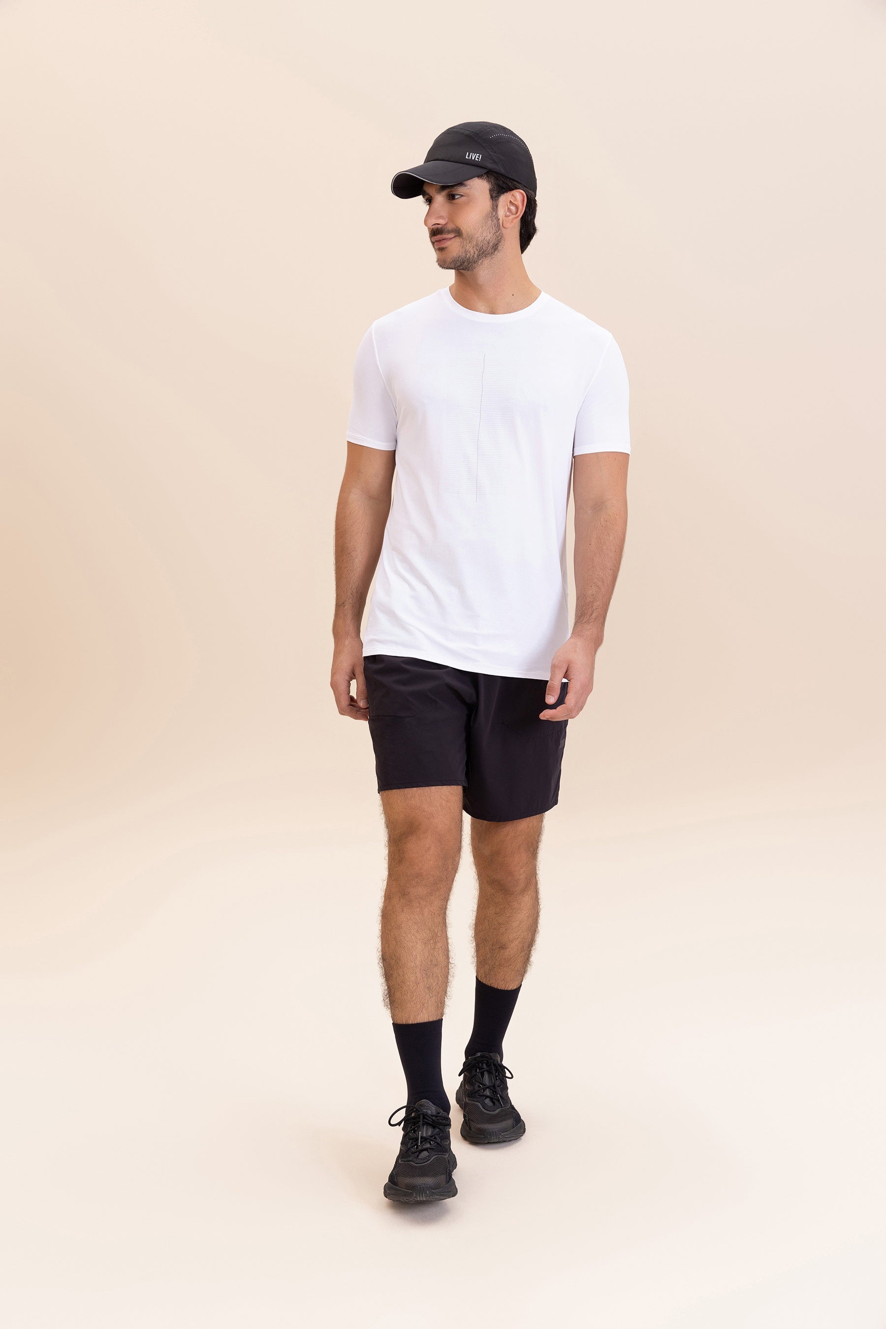 Comfy Dash Men's T-Shirt - Soft Cotton Casual Short Sleeve Tee for Everyday Wear, Gym & Outdoor Activities