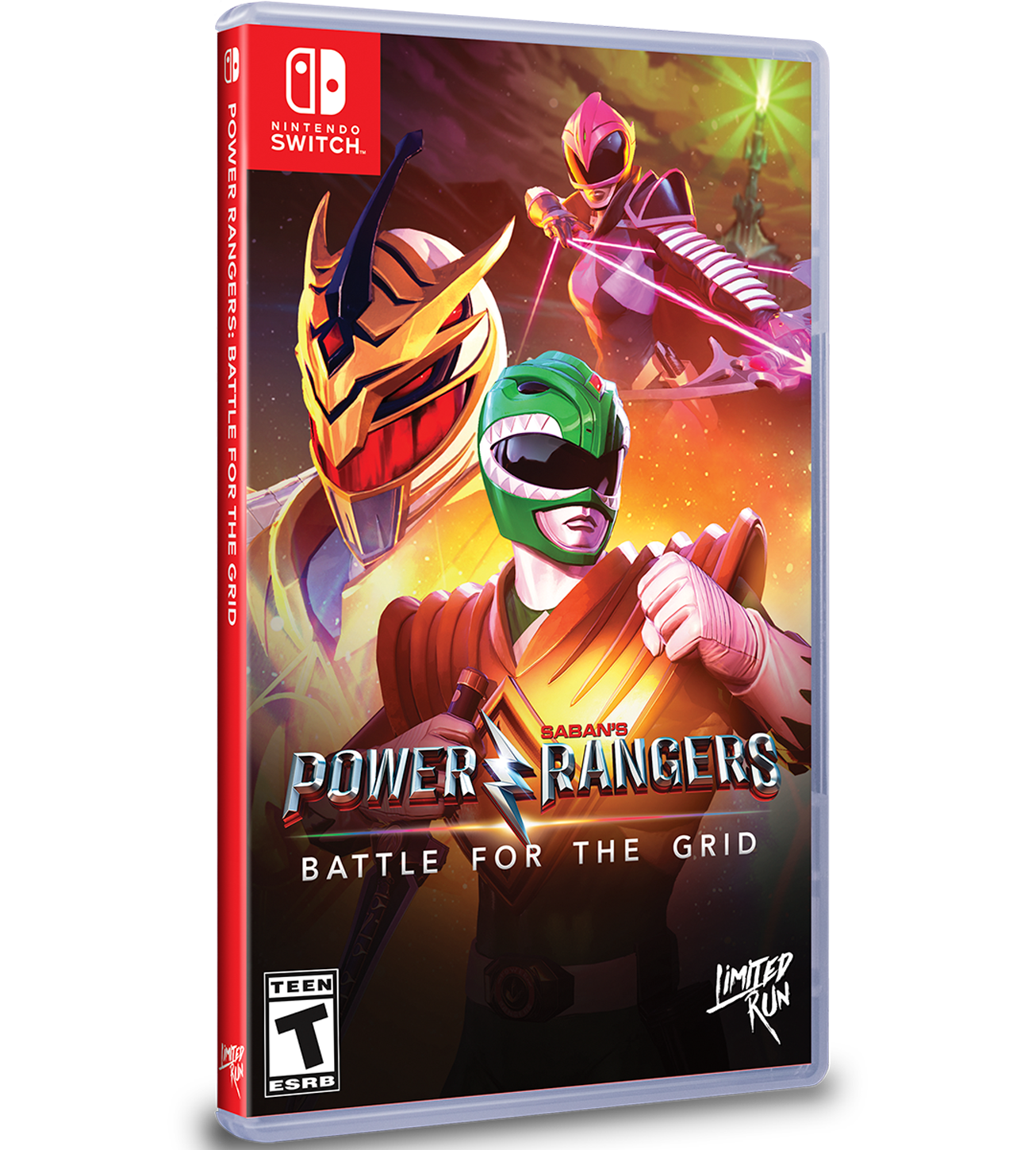 Power Rangers: Battle for the Grid - Nintendo Switch Limited Edition #38 | Collectible Fighting Game for Fans | Perfect for Gaming Nights & Collector's Shelves