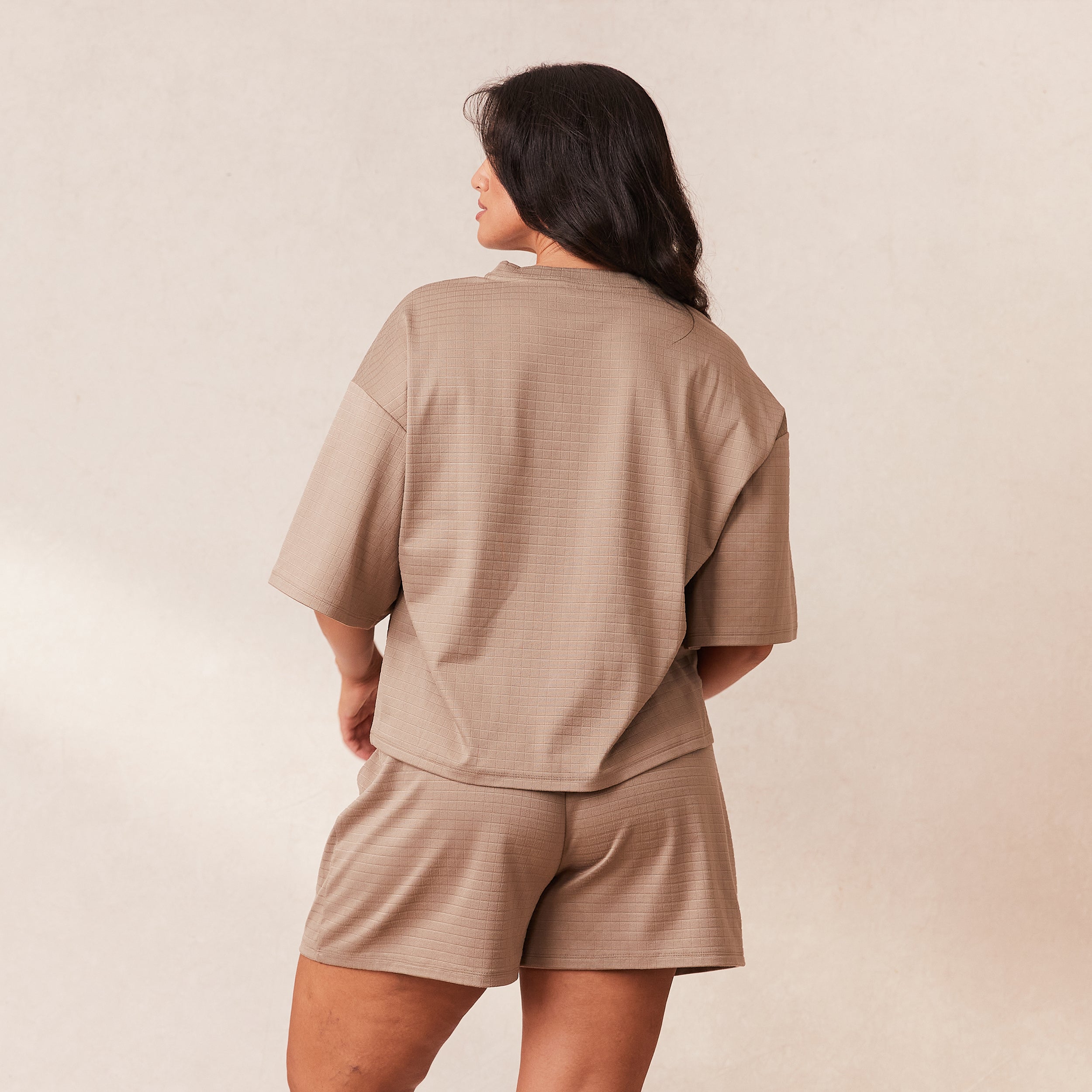 Cozy Classic Fleece Oversized Pajama Tee for Women - Soft & Warm Sleepwear - Perfect for Lounging, Relaxing & Cold Nights