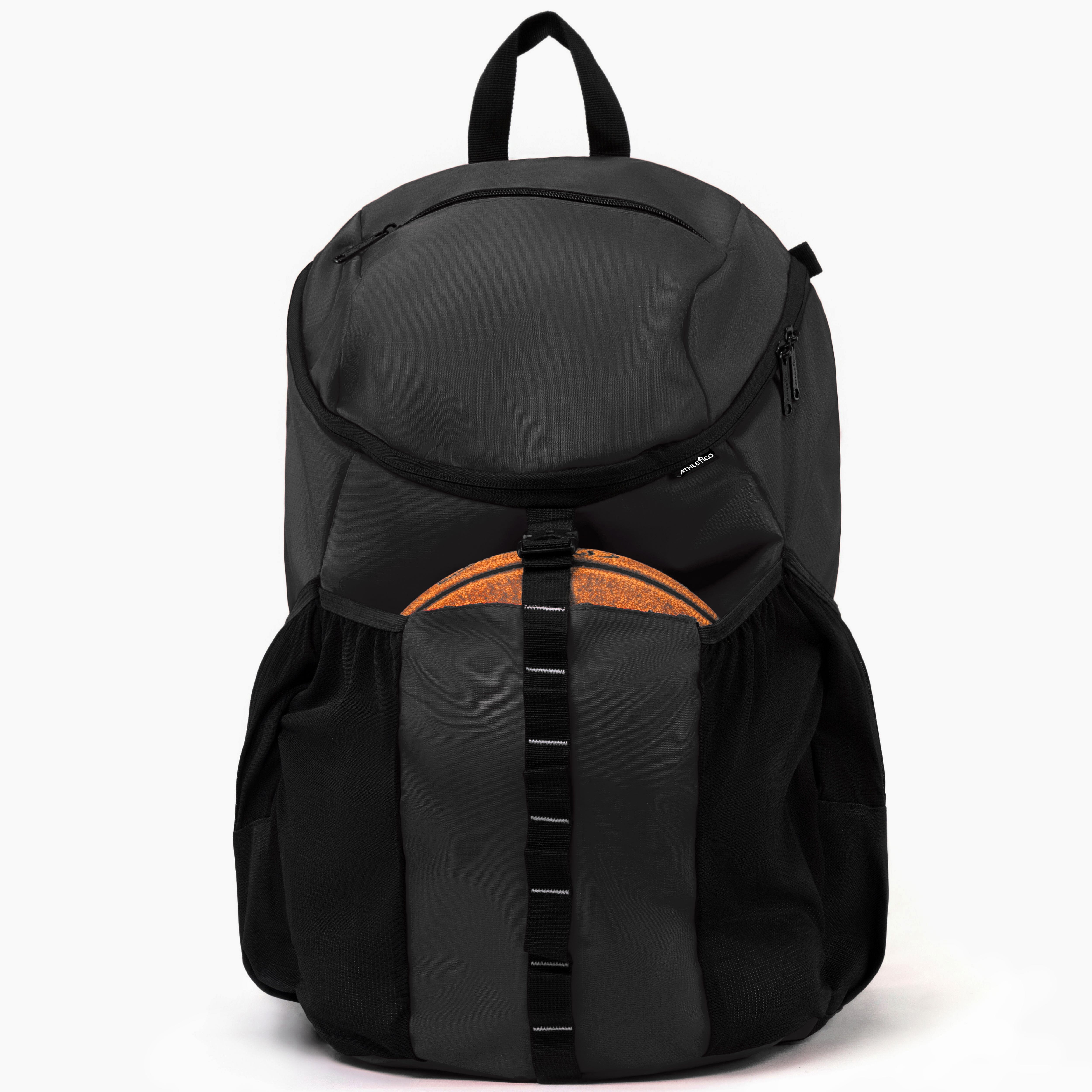 Athletico Streetball Basketball Backpack - Durable Sports Bag for Men & Women - Perfect for Gym, Travel, and School - Water-Resistant & Multi-Compartment Design