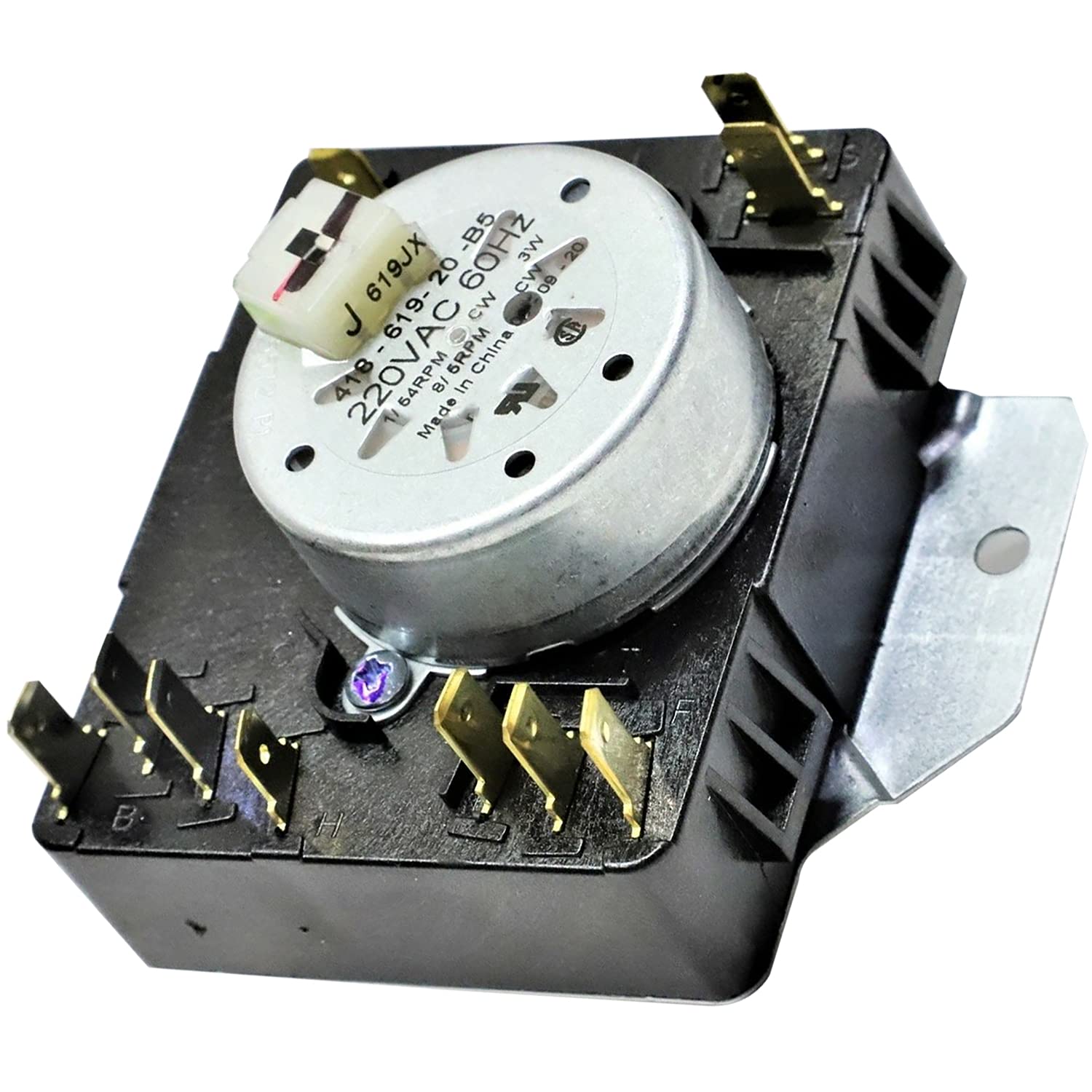 Whirlpool Kenmore Roper Dryer Control Timer Replacement Part W10185988 - Perfect for Laundry Room Appliance Repair & Maintenance