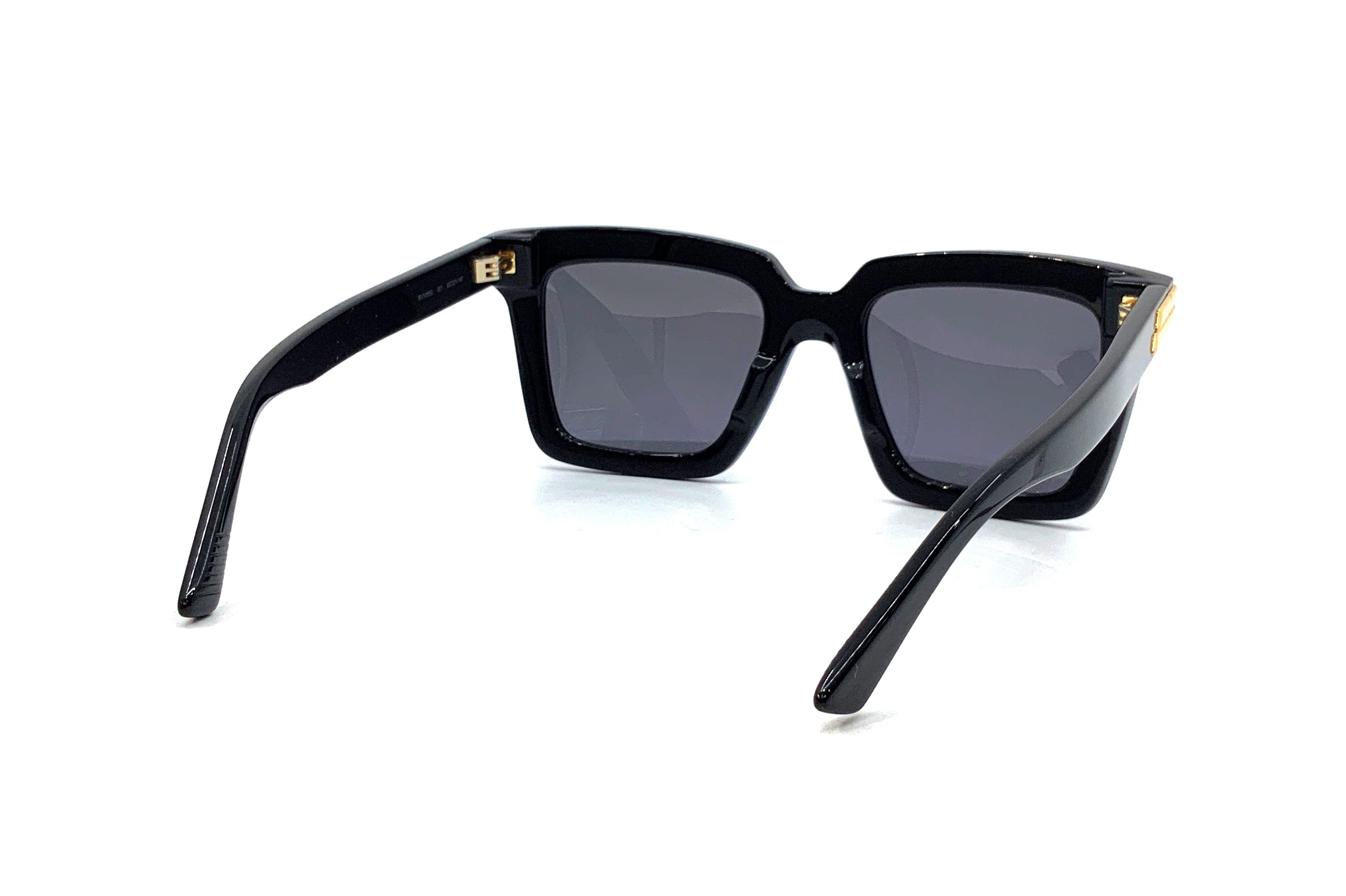 Bottega Veneta BV1005S (001) Sunglasses - Luxury Polarized UV Protection for Men & Women - Perfect for Driving, Travel & Outdoor Activities