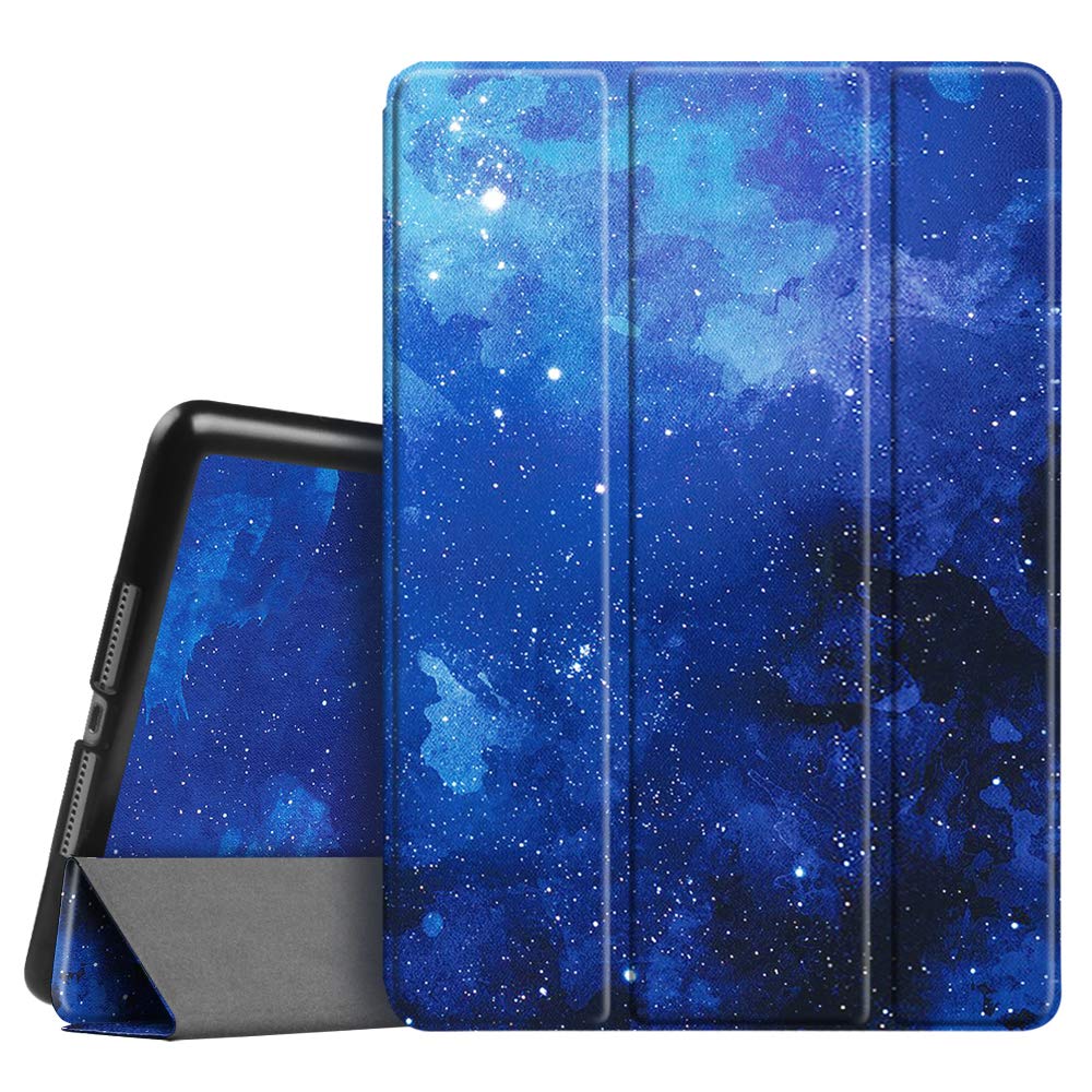 Fintie SlimShell Case for iPad 6th/5th Generation & iPad Air 2/Air 1 (9.7 Inch 2018/2017 Model) - Lightweight Stand Cover with Auto Sleep/Wake Feature, Starry Sky Design - Perfect for Work, Study & Travel Protection