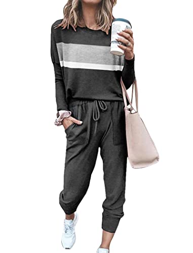 Young Color Block Dark Grey & Light Grey