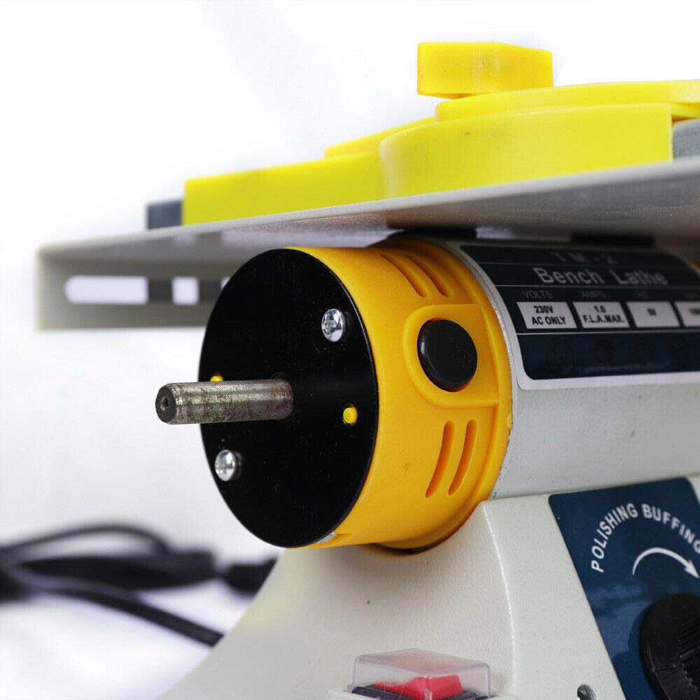 10,000 RPM Benchtop Table Saw & Mini Polisher - DIY Jewelry, Lapidary, Gem, Rock & Woodworking Tool for Engraving, Carving, Sanding & Cutting - Perfect for Home Workshops & Craft Projects