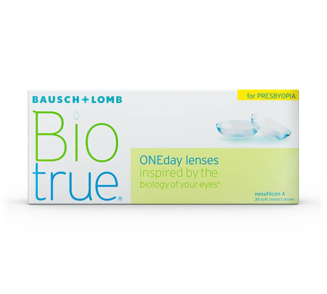 Biotrue ONEday for Presbyopia Contact Lenses (30 Pack) - Monthly Supply for Clear Vision & Comfort | Perfect for Reading, Computer Work & Daily Activities