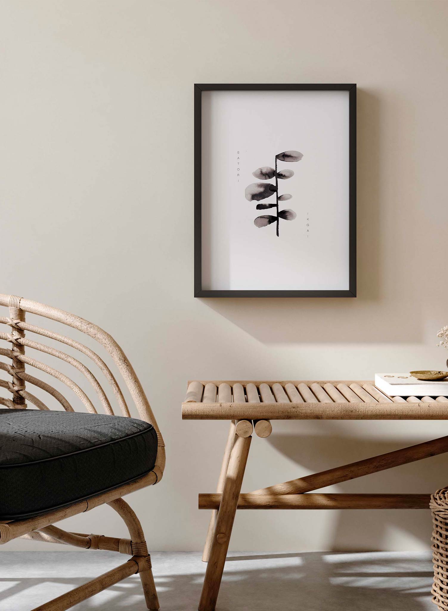 Satori Poster - Inspirational Wall Art for Home & Office Decor - Perfect for Living Room, Bedroom, or Meditation Space