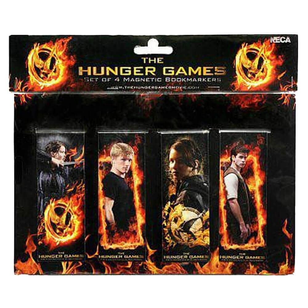 The Hunger Games Movie Bookmarks - Magnetic Bookmark Set for Fans | Perfect for Books, Gifts, and Collectibles