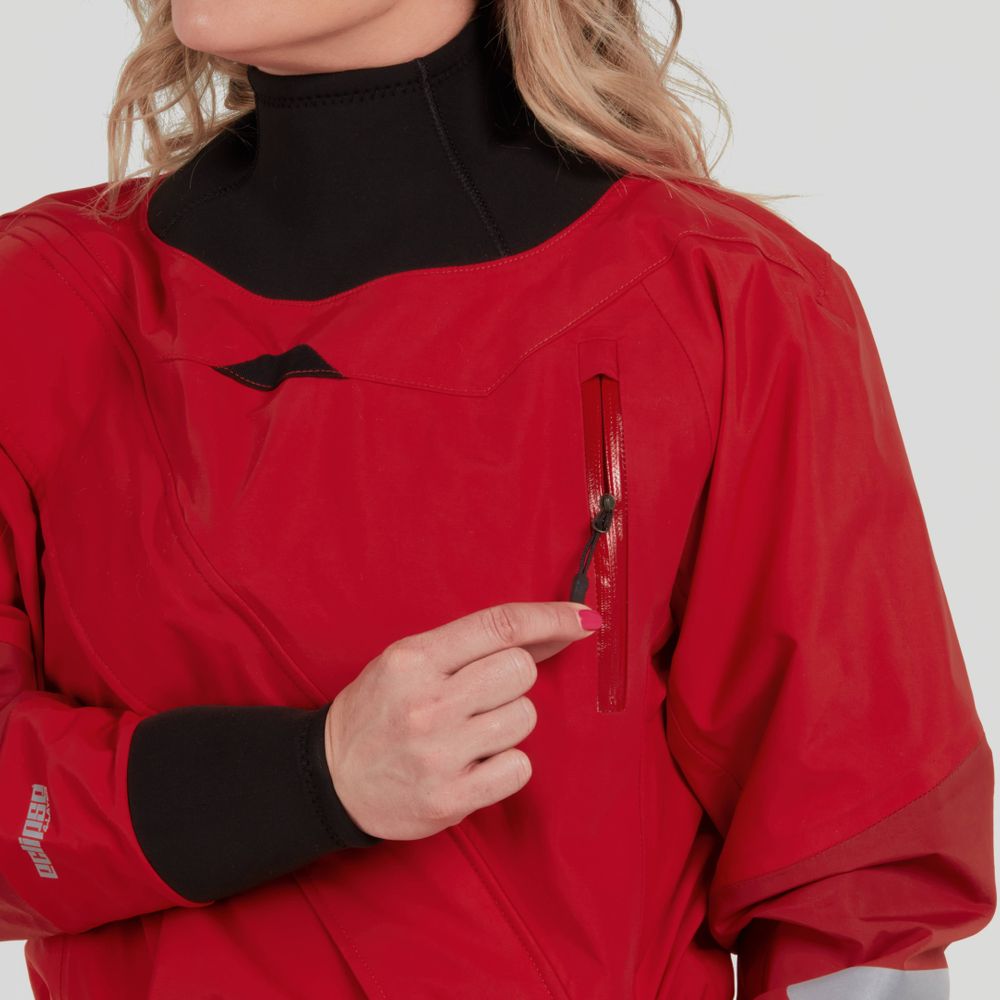 NRS Women's Foray Drysuit - Waterproof Kayaking & Paddling Gear for Cold Weather - Perfect for Kayaking, Canoeing, and Water Sports Adventures