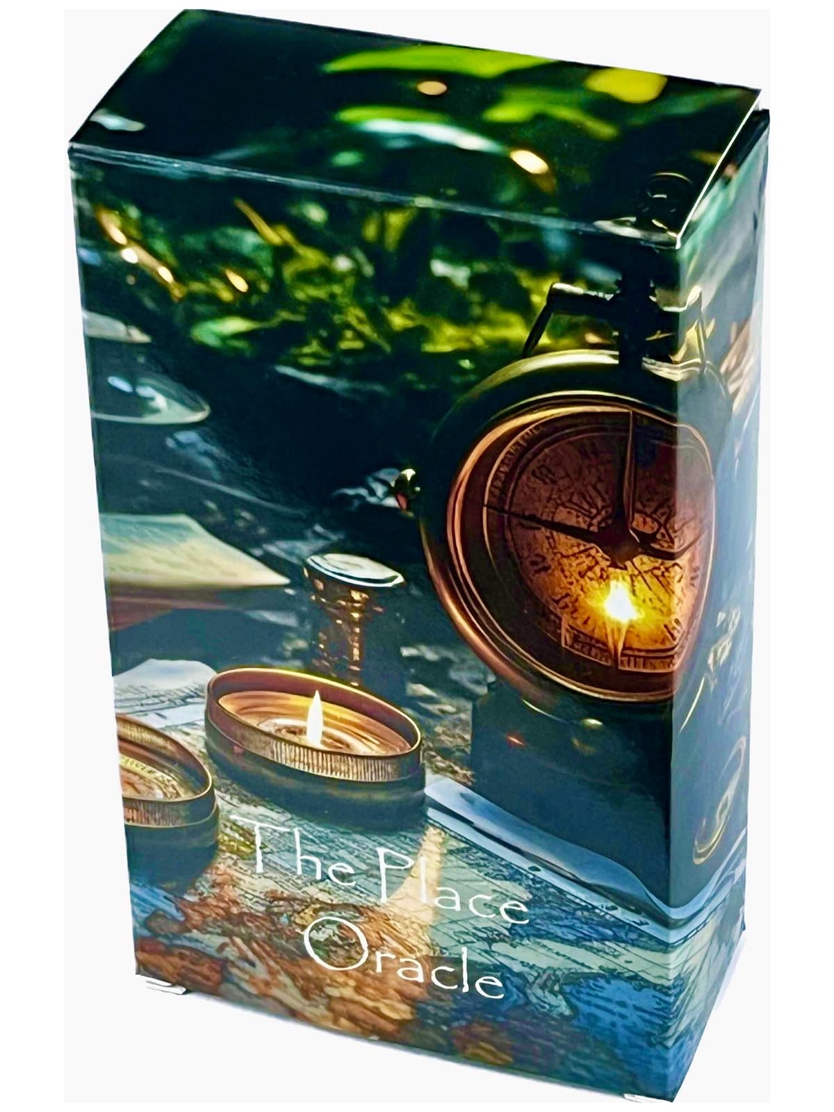 The Place Oracle Cards Deck - 78 Foiled Location Tarot Cards with Meanings for Beginners | Spiritual Guidance, Travel Inspiration & Meditation Tool