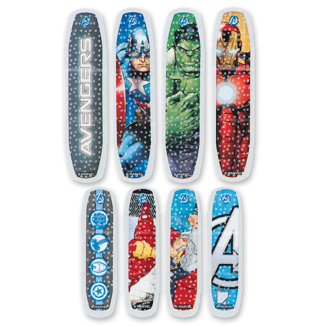 Avengers Assemble Band-Aid Adhesive Bandages - First Aid Kit Supplies (480 Count) - Perfect for Kids' Cuts, Scrapes & Superhero Playtime