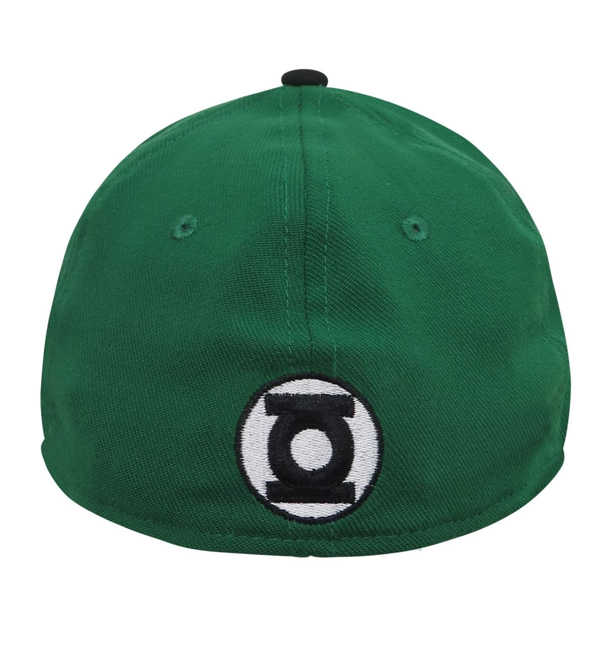 Green Lantern Hal Jordan 59Fifty Fitted Hat - Size 7 1/4 - Official DC Comics Snapback Cap for Men - Perfect for Cosplay, Comic Con & Superhero Fans