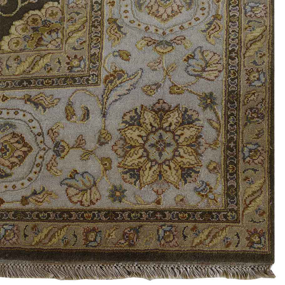Handmade Persian Rug - Grace Hand Knotted Oriental Area Carpet for Living Room, Bedroom & Dining Room Decor