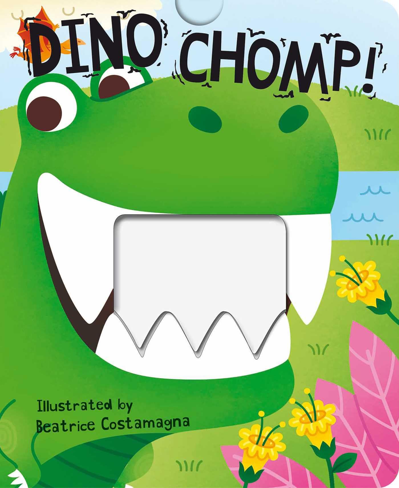 Dino Chomp! Crunchy Board Book for Toddlers Playtime