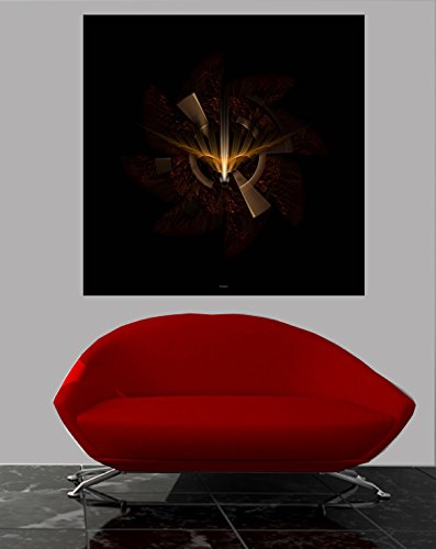 Xzendor Sun Fire Over The Horizon Wall Decor Poster 48