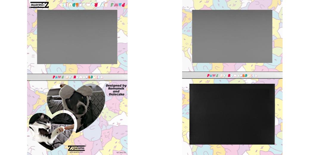Custom Extra Large Z Palette - Magnetic Makeup Palette for Eyeshadows & Blush - Perfect for Professional Makeup Artists & Travel