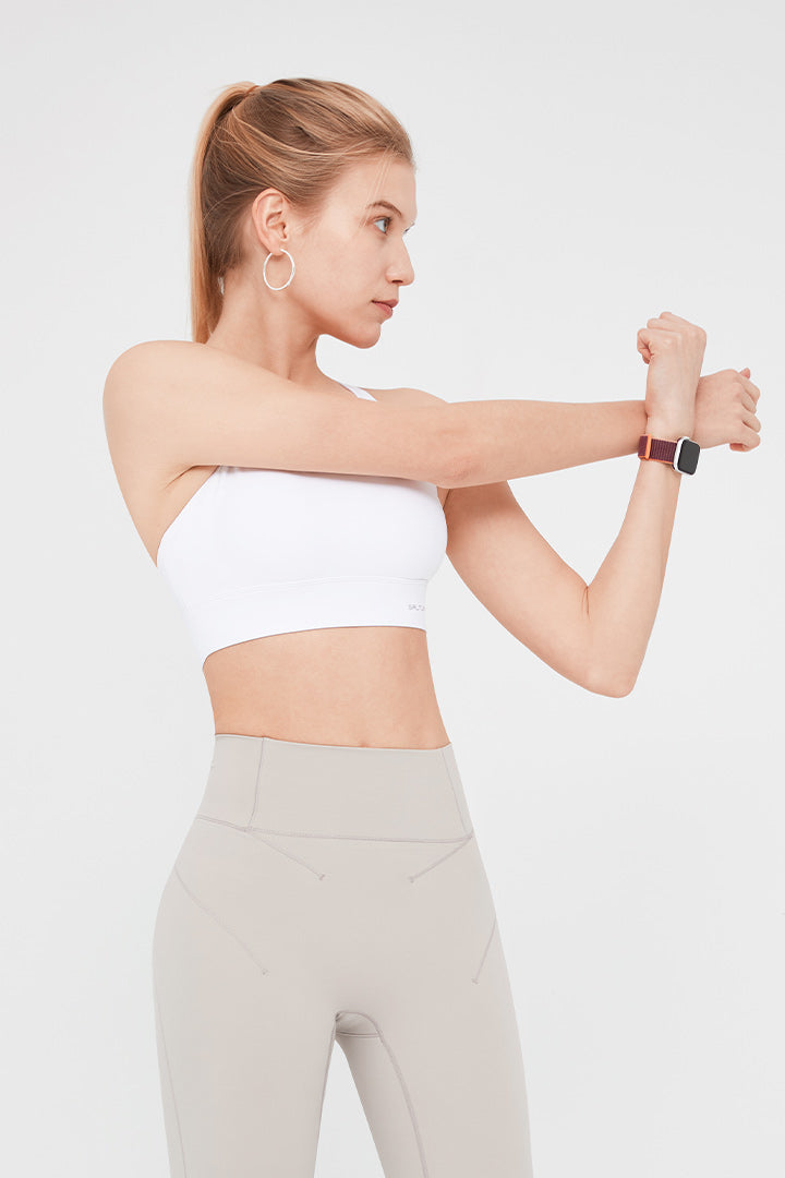 HiTense™ High Support Women's Sports Bra - Breathable Workout Top for Running, Yoga & Gym - Plus Size Activewear for Maximum Comfort
