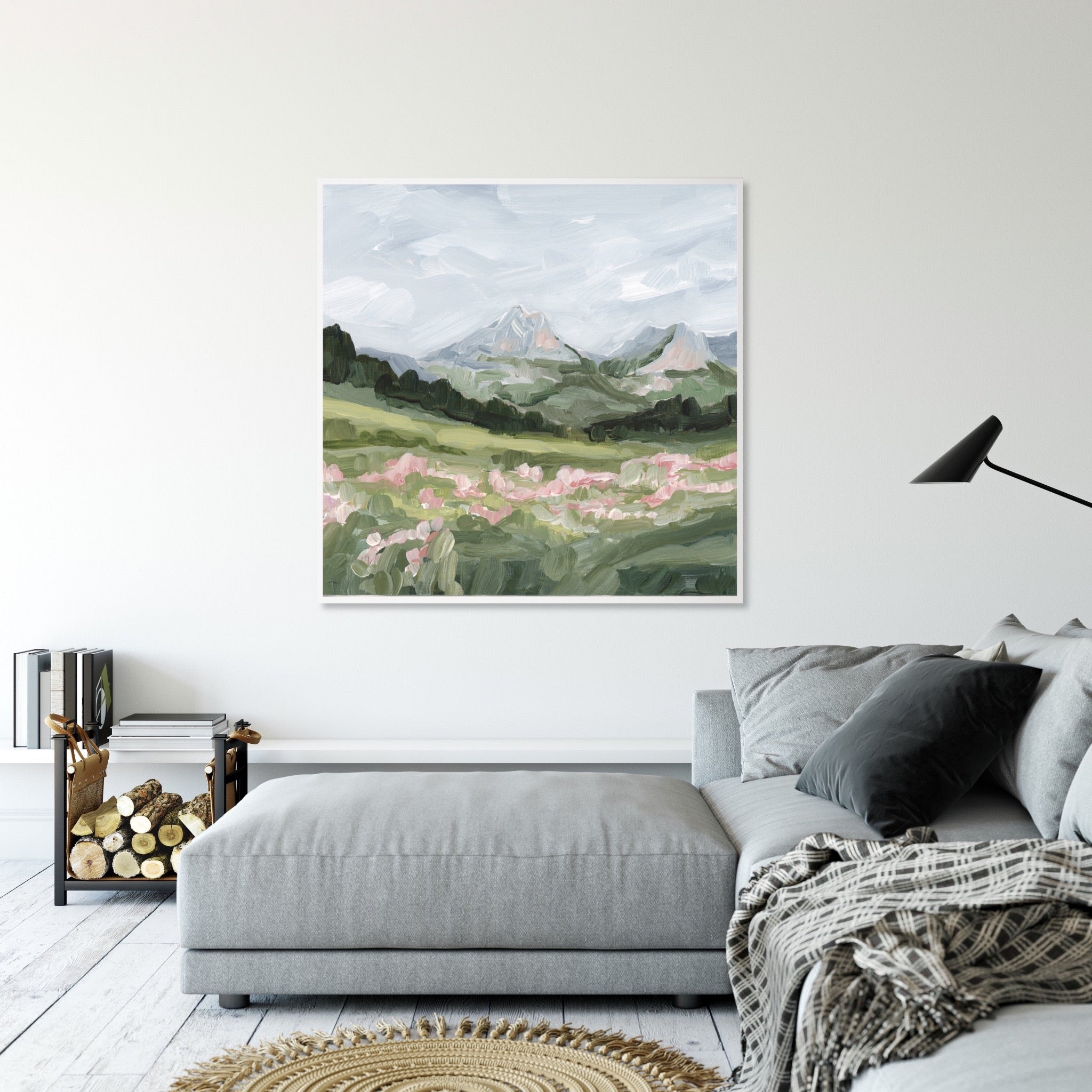 Stunning Glacier Views Art Print - High-Quality Wall Decor for Living Room, Bedroom & Office - Perfect for Home & Office Decoration