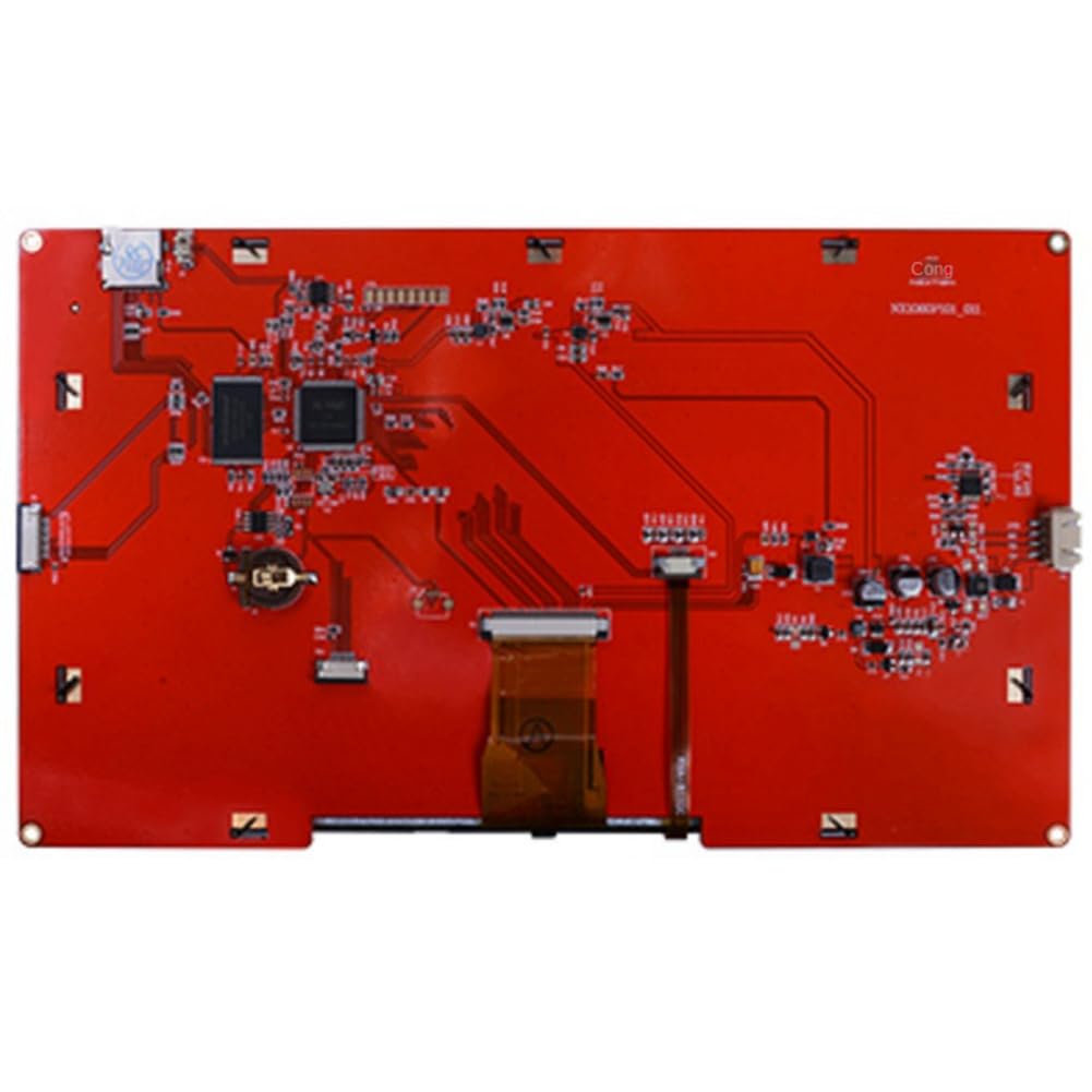 FLCIVSH 10.1-Inch HMI LCD Touch Display NX1060P101-011R-I - Resistive Touchscreen Human Machine Interface for Industrial Automation & Control Systems | Perfect for Factory Equipment, CNC Machines, and Smart Manufacturing