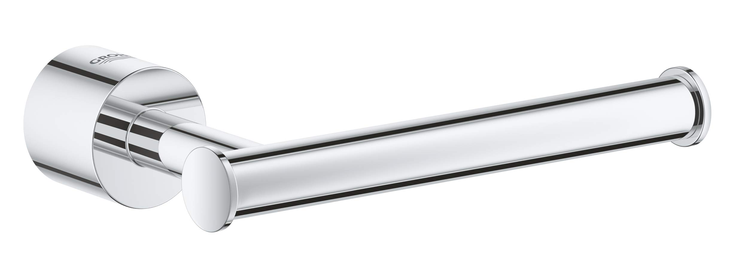 Growe 40313003 Atrio Chrome Toilet Paper Holder - Modern Bathroom Tissue Roll Dispenser for Home & Office (Starlight Chrome Finish)