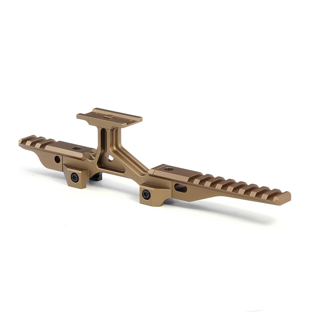 OMPICO Modular Lightweight Optic Riser Mount for T2/M5 Red Dot Sight, G33/G43 3X Magnifier & PEQ/NGAL Laser - 2.5