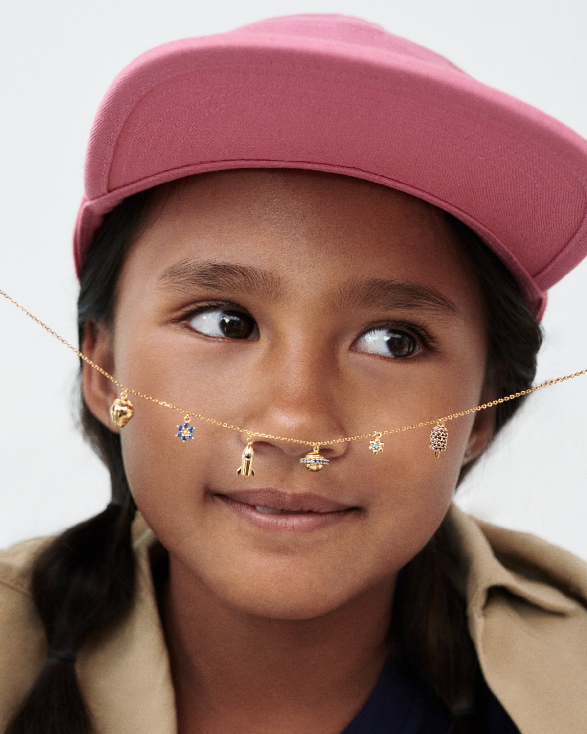 GRID Les Petites Gold Necklace - 14K Solid Gold Dainty Necklace for Women, Minimalist Delicate Chain Jewelry Gift for Her - Perfect for Everyday Wear, Date Nights & Special Occasions