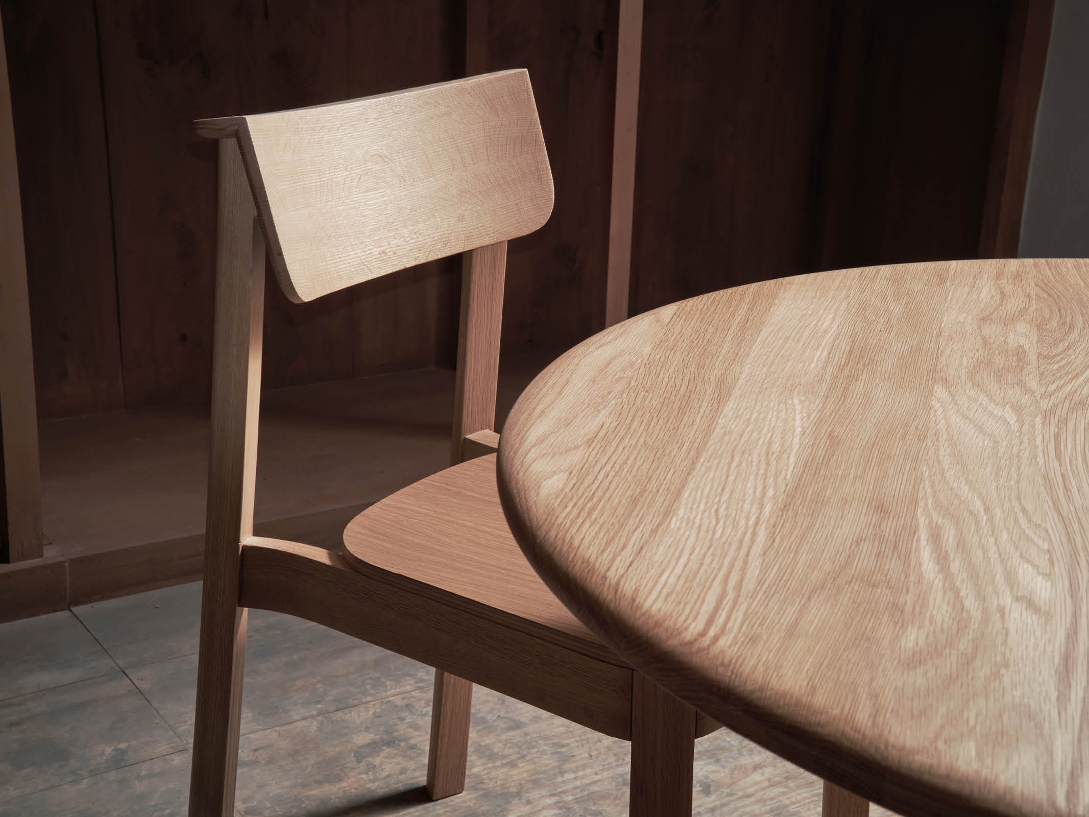 Modern Noki Dining Chair - Sturdy Wooden Kitchen Chair with Comfortable Cushion - Perfect for Dining Room, Kitchen, Breakfast Nook & Home Decor
