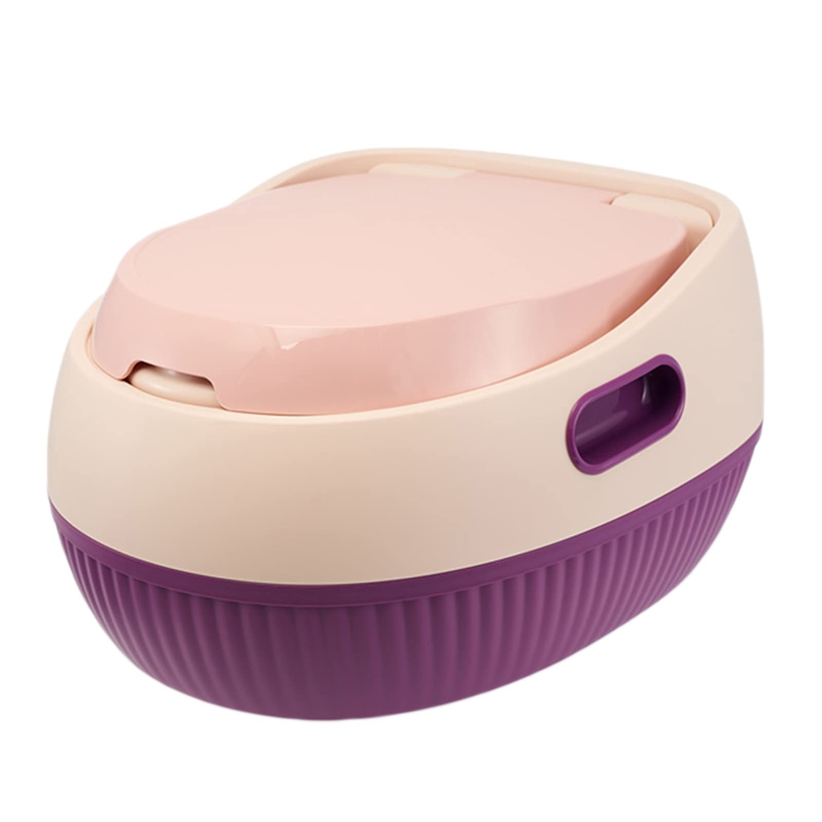 **XJZ Portable Potty Training Seat for Toddlers - Removable & Easy Clean Baby Toilet Trainer with Step Stool - Travel-Friendly for Boys & Girls (Pink) - Ideal for Home, Travel & Outdoor Use**