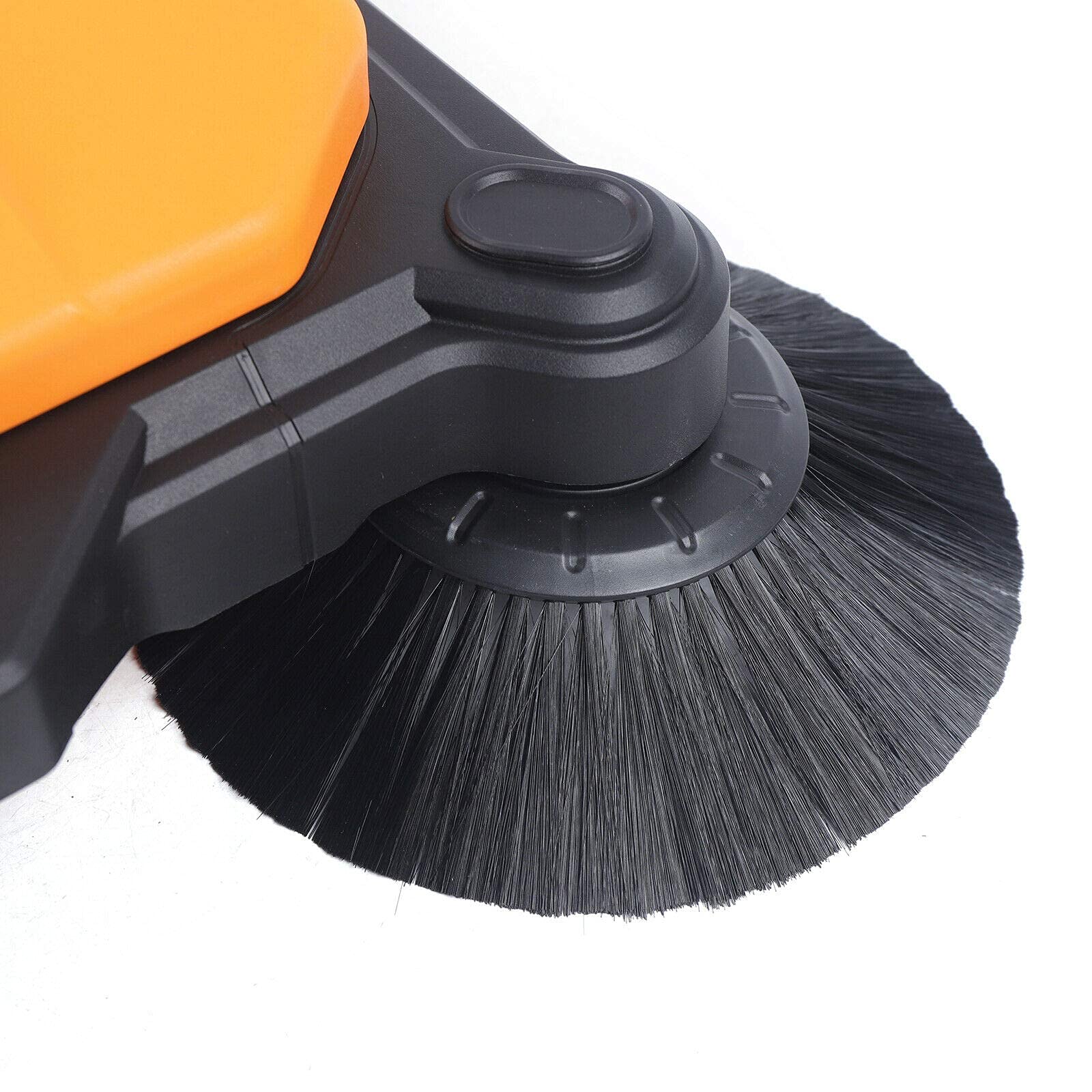 Industrial Manual Push Sweeper - 360° Rotating Floor Cleaning Tool for Carpet, Hardwood & Outdoor Surfaces | Perfect for Household, Commercial & Construction Sites | Backyard, Walkways, Lawns & Road Cleaning Solution