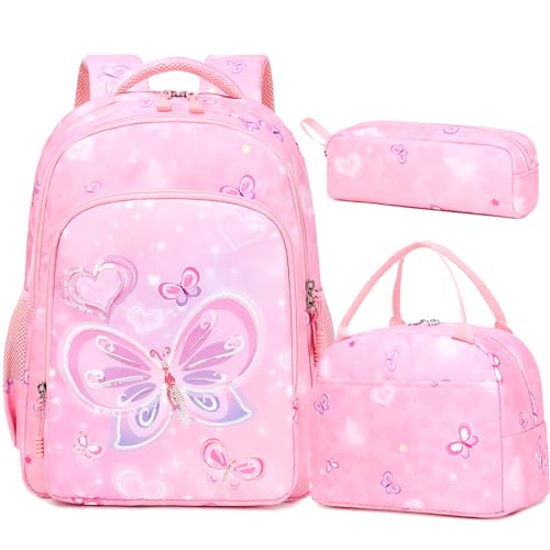Sequin Butterfly Pink