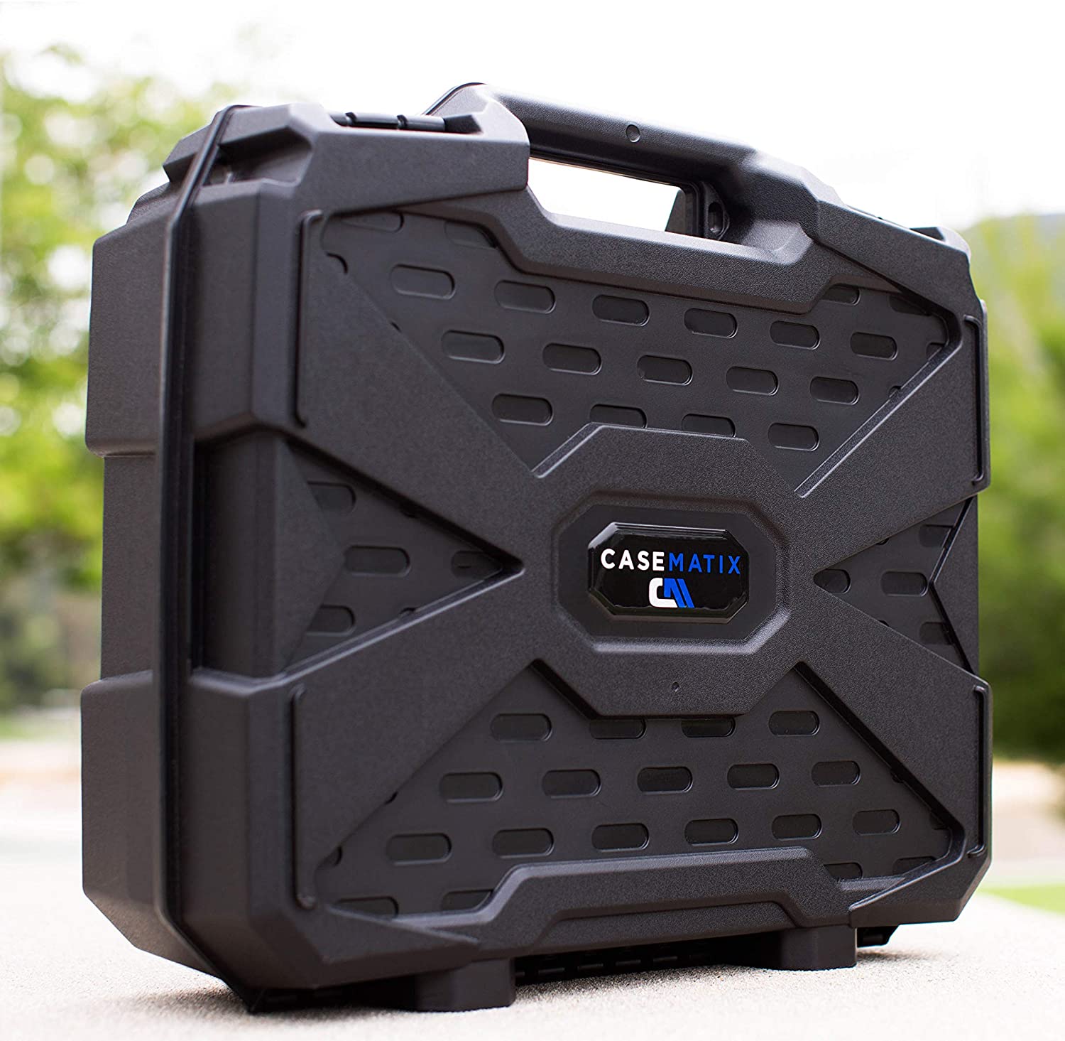 CASEMATIX Hard Shell Travel Case for Maonocaster Lite Audio Mixer - Customizable Foam Interior Protection | Durable Podcast Equipment Storage | Perfect for Studio, Live Shows & Travel