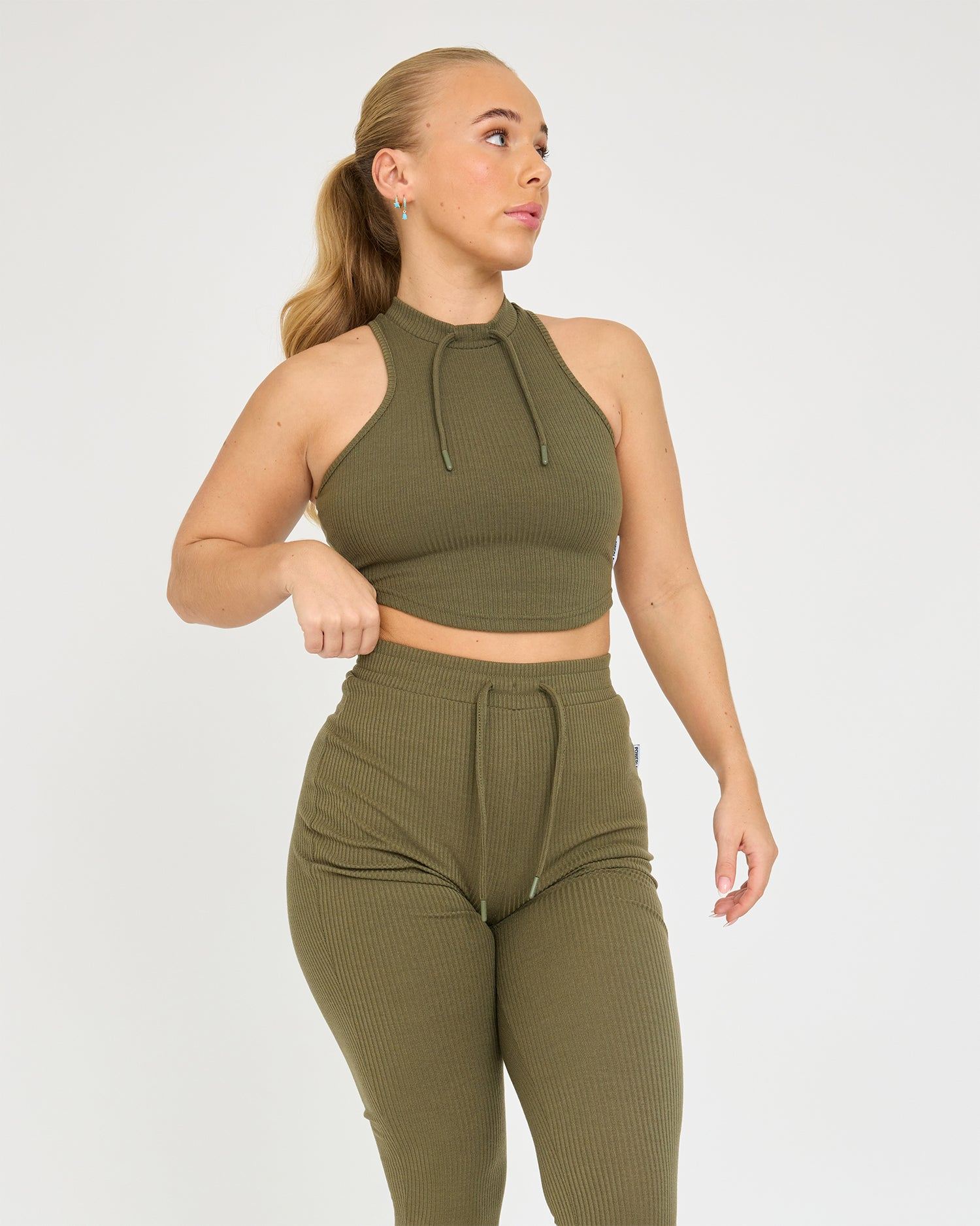 Women's Lounge Crop Tank Top - Soft Comfortable Yoga Shirt for Workout, Gym & Casual Wear