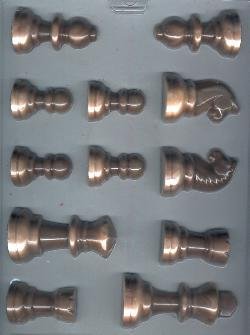 Premium Chess Pieces Candy Mold - Chocolate & Candy Making Supplies for DIY Desserts - Perfect for Birthday Parties, Game Nights & Holiday Treats