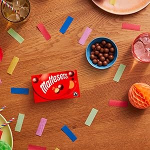Maltesers Chocolate Candy Box - 110g (3.88 oz) | Delicious Milk Chocolate Malt Balls | Perfect for Gifts, Parties & Movie Nights