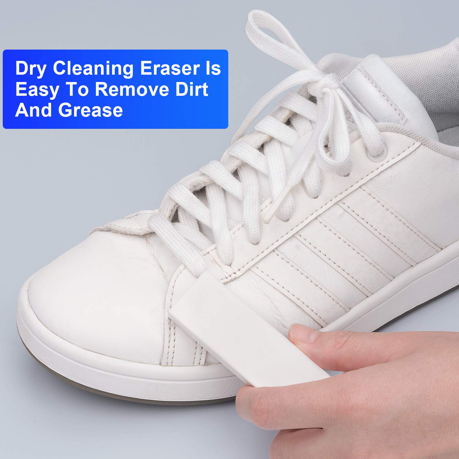 Premium Suede & Nubuck Shoe Cleaning Kit - 2 Sets of 4-Way Brushes & 4 Erasers for Sneakers, Boots & Leather Shoes | Complete Shoe Care Solution for Home & Professional Use