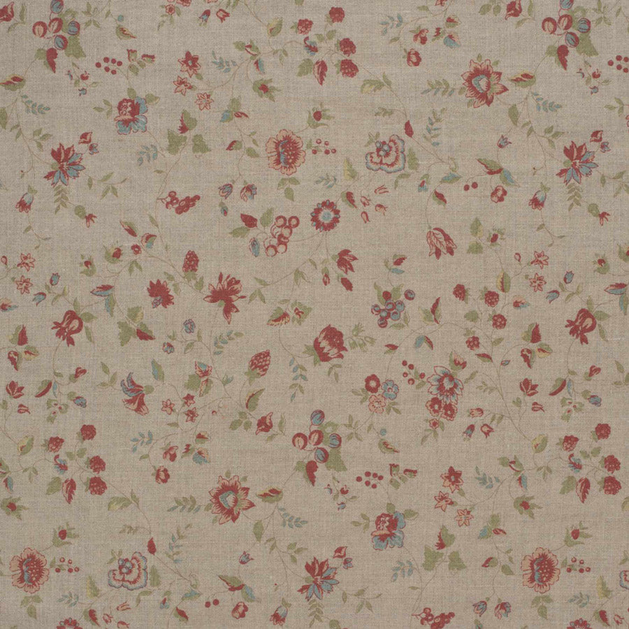 Framboise Linen Fabric Samples - Natural Color Textile Swatches for Home Decor, Upholstery & DIY Craft Projects