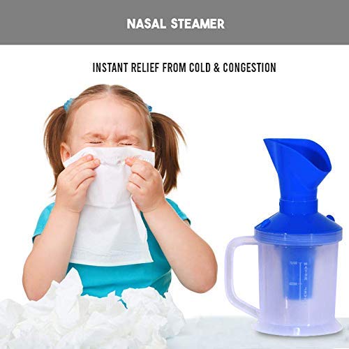 JAPVA MART 3-in-1 Facial Steamer & Steam Inhaler - Professional Facial Sauna Spa for Deep Cleansing, Hydration & Skin Care - Perfect for At-Home Spa, Mask Application & Relaxation Therapy
