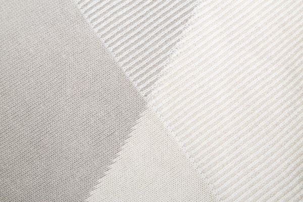 Stokke Organic Cotton Knit Baby Blanket - 95cm Diameter Soft & Breathable for Newborns, Infants & Toddlers - Perfect for Swaddling, Stroller & Nursery Use