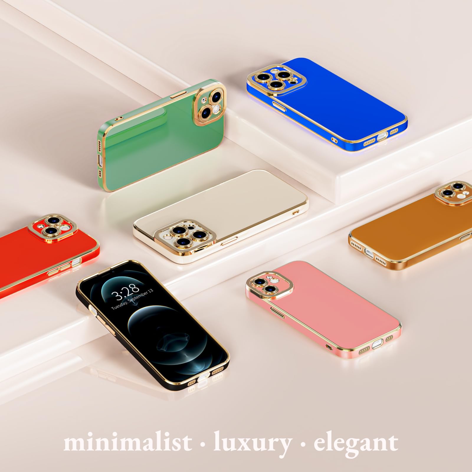 Luxury Rose Gold Plated iPhone 11 Pro Max Case - Slim Soft TPU Bumper Cover with Full Camera Protection | Shockproof Protective Phone Case for iPhone 11 Pro Max 6.5